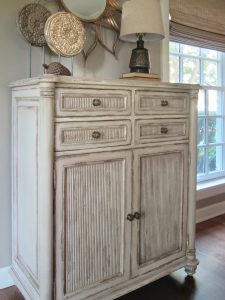 Hand-finished Rustic Cabinet