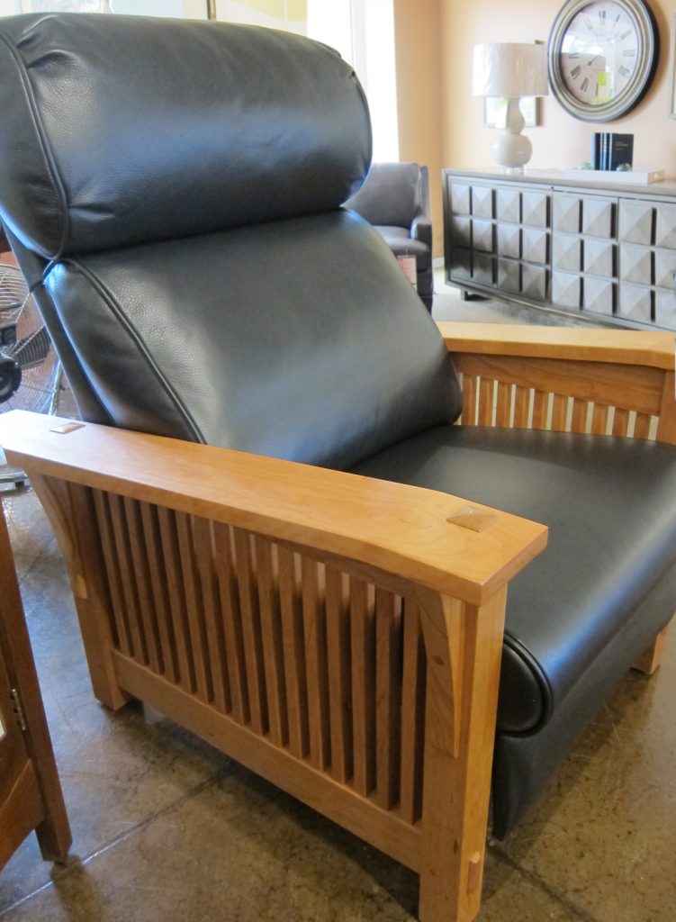 Give Dad a Stickley Mission recliner