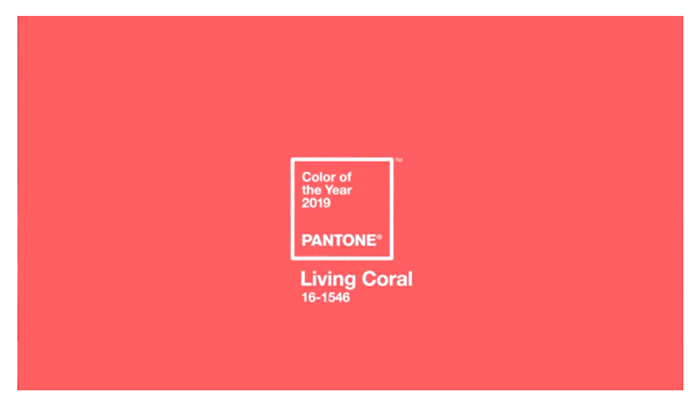Living Coral, Pantone's 2019 Color of the Year